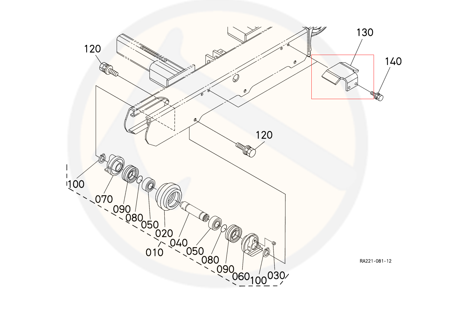 Track Guide lucas parts track guide track plate diagram