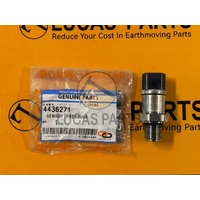 Sensor - Pressure Sensor ZX27U ZX40U ZX55U ZX75US ZX110-3 ZX120 ZX200-5G ZX330-5G ZX450-3 PN 4436536