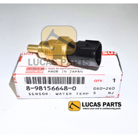 Sensor - Water Temperature for Hitachi ZX110-3 ZX120-3 ZX200-3 ZX240-3 ZX270-3 John Deere 220DW 245GLC 225DLC PN: 8-98156648-0 8981566480