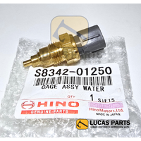 Sensor - Water Fuel Temperature Kobelco SK200-8 SK250-8 SK260-8 Hino EB10-WT016 PN: S8342-01250