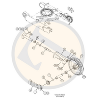 Idler EC55 EC60 ECR48 ECR58  VOE14532415  VOE14654961 