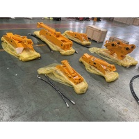 Hydraulic Excavator Thumb Grab 0.8-3.5T AxBxCxMxNxF: 625x200x170x40x90x40mm 