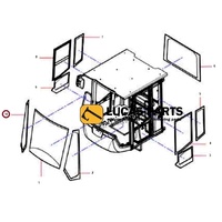 Glass - Windshield Front Right Glass SW405K (Diagram Location: 10)