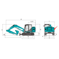 Side Cover/Panel/Guard R.H. Kobelco SK85MSR-7