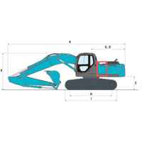 Side Cover/Panel/Guard L.H. Kobelco SK210-8