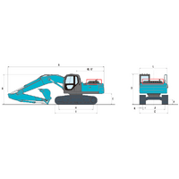 Engine Cover/Panel/Guard  Kobelco SK200-8 (without the lock)