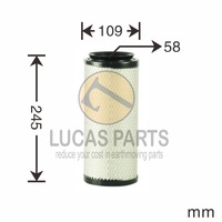 Air Filter CARRIER TRANSICOLD SUPRA 522 544 KUBOTA F3060-R F3680