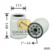 Fuel Water Separator Filter DX140LCR  DX160LC DX225LC-3  PN  400403-00022/ PL270X/ FS19907/ P551034