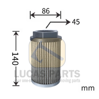 Hydraulic Filter Kubota KX018-4 Volvo EC50 EW70  JCB 409B 520-55  CASE CT160  TREXT TR100  NEW HOLLAND CS520