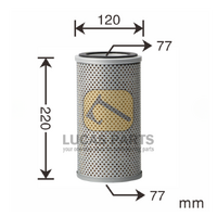 Hydraulic Filter   CX30C R35Z-7 R55-9 R55-7A E26C E60C   PN 31MH01311 SH60394  R010089