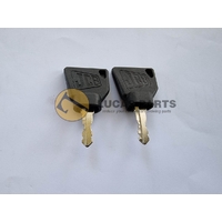 Key JCB Key One Pair (some Waker Neuson)