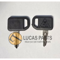 Key John Deere Key One Pair   John Deere Gator CS CX HPX 4X2 4X4 6X4 300 400 X400 X500
