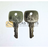 Key - Ignition Key for John Deere One Pair   PN AR51481