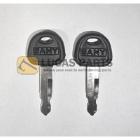 Key SANY Key One Pair SY55 SY65 SY75 215 235  PN 60022654