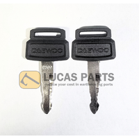 Key- Doosan Key, One Pair  D300 PN  2172-6019