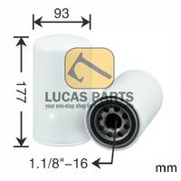 Oil Filter  DX140LCR  R160LC-9  R250LC-9  PC15-3 PC20-7 