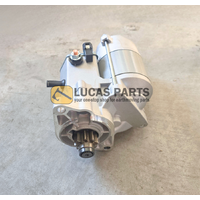 Starter Motor 12V 9TH KH35 KH36 KH41 KH61 Kubota Wheel Loader R310