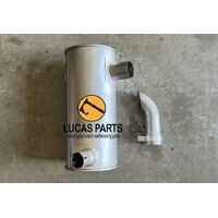 Muffler Cat 320C 318C, 319C, 320CFM, 320CL PN 266-6251 266-6250