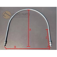 U Bolt for Muffler  AxBxC 268x223x115mm  