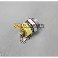 Oil Drain Valve / Screw  with Cap M27x1.5 Threads for EC210, DOOSAN