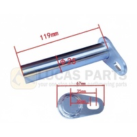 Excavator Pin 25x125mm  IDxTL  