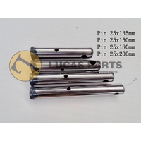 Excavator Pin 25*135*110mm OD*TL*LH1 One Greased Hole