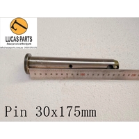 Excavator Pin 30*175mm  ID*TL One Grease Hole Bucket Pin CAT301.5 301.7