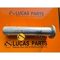 Excavator Pin 40*205mm  ID*TL Two Greased Holes Kubota U30 U35 KX91-3 KX101-3 