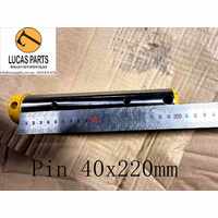 Excavator Pin 40*220mm  ID*TL  Two Grease Holes
