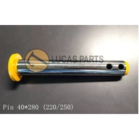 Excavator Pin 40*280mm  OD*TL Solid Pin