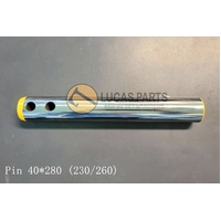 Excavator Pin 40*280mm  OD*TL Solid Pin 