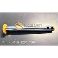Excavator Pin 40*350mm  ID*TL Solid Pin