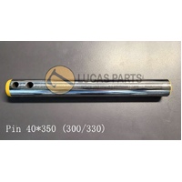 Excavator Pin 40*350mm  ID*TL Solid Pin