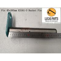 Excavator Pin 45*265mm  OD*TL Bucket Pin KX161-3 KX057-4 U45-3 U48-4 U55-4 (P9 P11) PN RD411-66790 RD451-66790