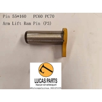 Excavator Pin 55x160mm  IDxTL Arm Lift Ram Pin (P3)  PC60 PC70