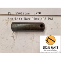 Excavator Pin 55*173mm  ID*TL Arm Lift Ram Pins (P3 P6)  EX70