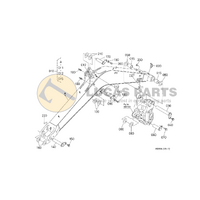 Excavator Pin 55*205mm  ID*TL Boom Lift Ram Top Pin KX057-4 U55-4 (P4) PN RD551-67562