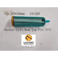 Excavator Pin 60*200mm  ID*TL Bucket Lift Ram Top Pin (P7)  ZAX120  PN 3089107