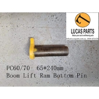 Excavator Pin 65*240mm  ID*TL Boom Lift Ram Bottom Pin (P1) PC55