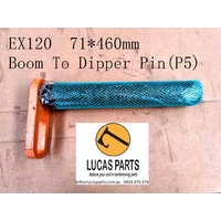 Excavator Pin 71*460mm  ID*TL Boom To Dipper Pin (P5)  EX120 ZX120 ZX130 ZX135 PN 8094523 8081494