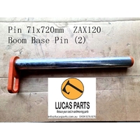 Excavator Pin 71*720mm  ID*TL  Boom Base Pin  (P2) ZX110 ZX120 ZX130 ZX135US-3 PN 8094471 8081497
