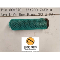 Excavator Pin 80*270mm  ID*TL Arm Lift Ram Pins (P3 & P6)  ZAX200 ZAX210 PN 3088575