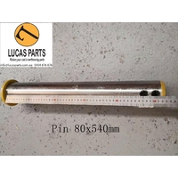 Excavator Pin 80*540mm  ID*TL PC220-7 PC200 Two Grease Holes (P10)