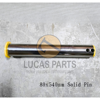 Excavator Pin 80*540mm  ID*TL PC220-7 PC200 Solid Pin (P10)