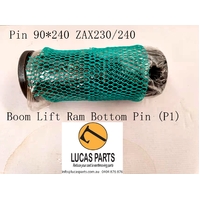 Excavator Pin 90*240mm  ID*TL Boom Lift Ram Bottom Pin (P1) ZAX230 ZAX240 EX220 PN 4359565