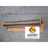 Excavator Pin 90*860mm  ID*TL Boom Lift Ram Top Pin (P4) CAT325 329 330E PN 186-5637