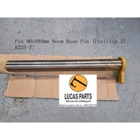 Excavator Pin 90*880mm  ID*TL Boom Base  Pin (Position 2) R225-7