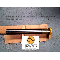 Excavator Pin 100*811mm  ID*TL  Boom Base Pin Position 2 PC220-7 PC240-8 PC240-7