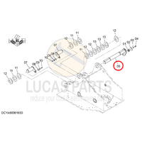 Excavator Pin 110*1031mm  ID*TL Boom Bottom Pin (2) ZX330 ZX350 ZX360  PN 8125101