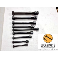 Excavator Pin Bolt & Nut M12x1.5x110mm